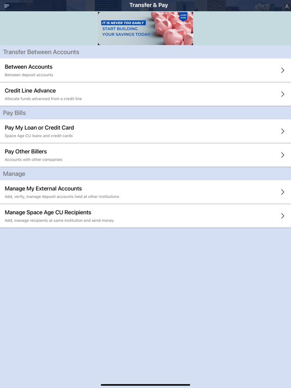 Screenshot #5 pour Space Age Federal Credit Union