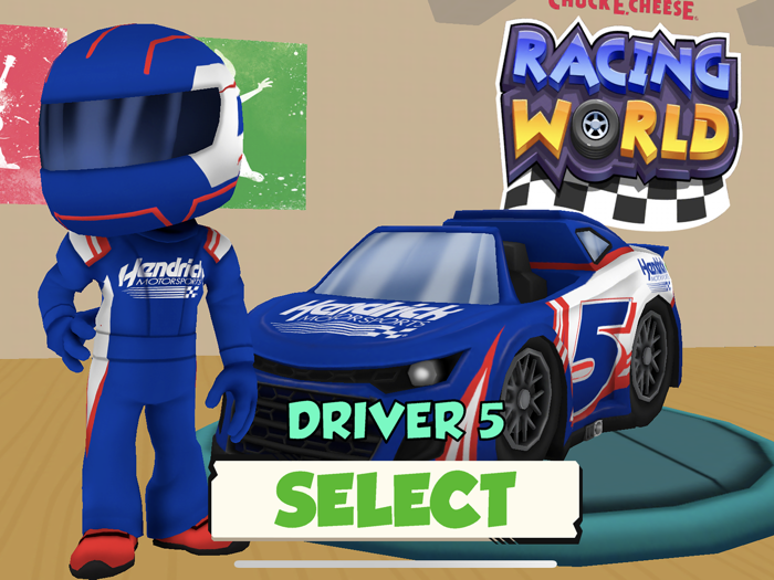 Chuck E. Cheese Racing World