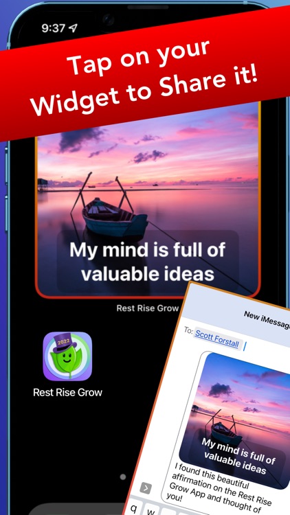 Rest Rise Grow - Affirmations