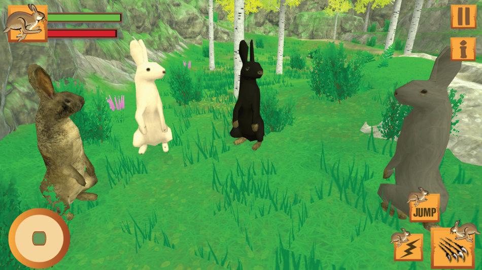 #5. Cute Rabbit Bunny Pet Game Sim (iOS) Podle: Muneeb Faisal