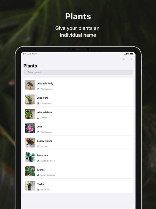 Snímek obrazovky Plantbuddy: Plant Care