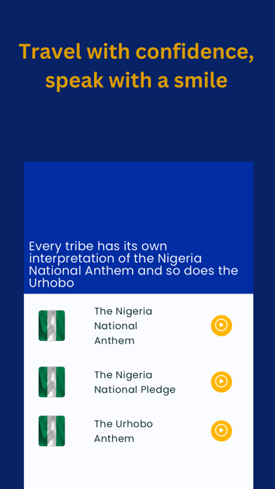 Urhobo Dictionary App Screenshot
