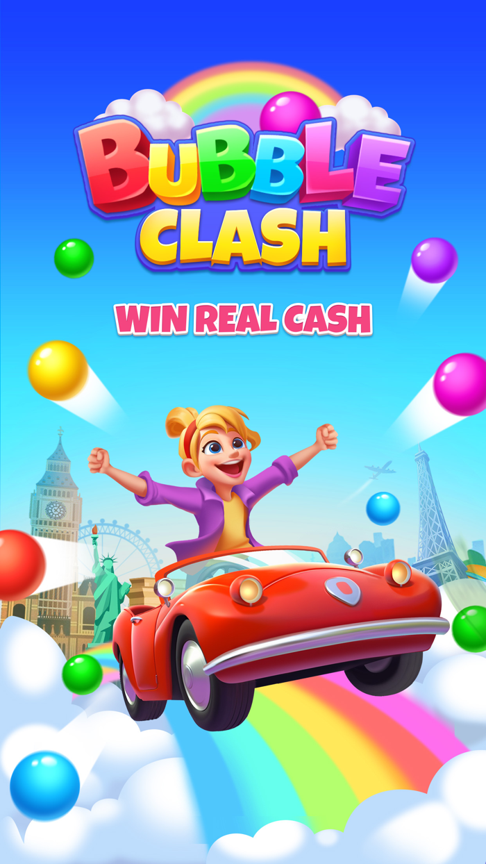Bubble Clash Cash Prizes
