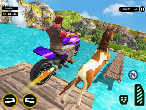 Stunt Bike Racing Animal Gamesのおすすめ画像2