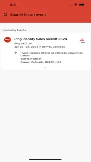 ping identity events iphone screenshot 3
