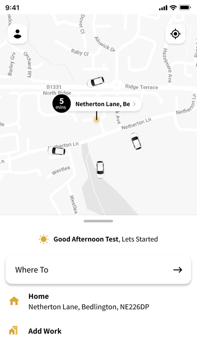 Dial a Car Taxis Screenshot
