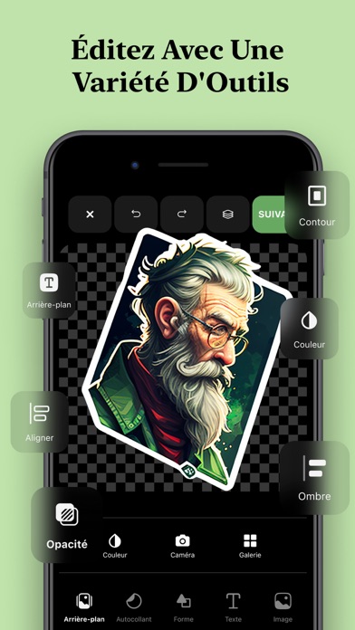 Screenshot #2 pour Sticker Maker - StickyLab