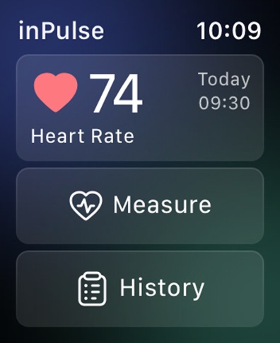InPulse: 心拍数を測るアプリ, 脈拍測定のおすすめ画像1
