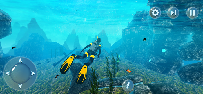 Shark Survival 3D Ocean Diving