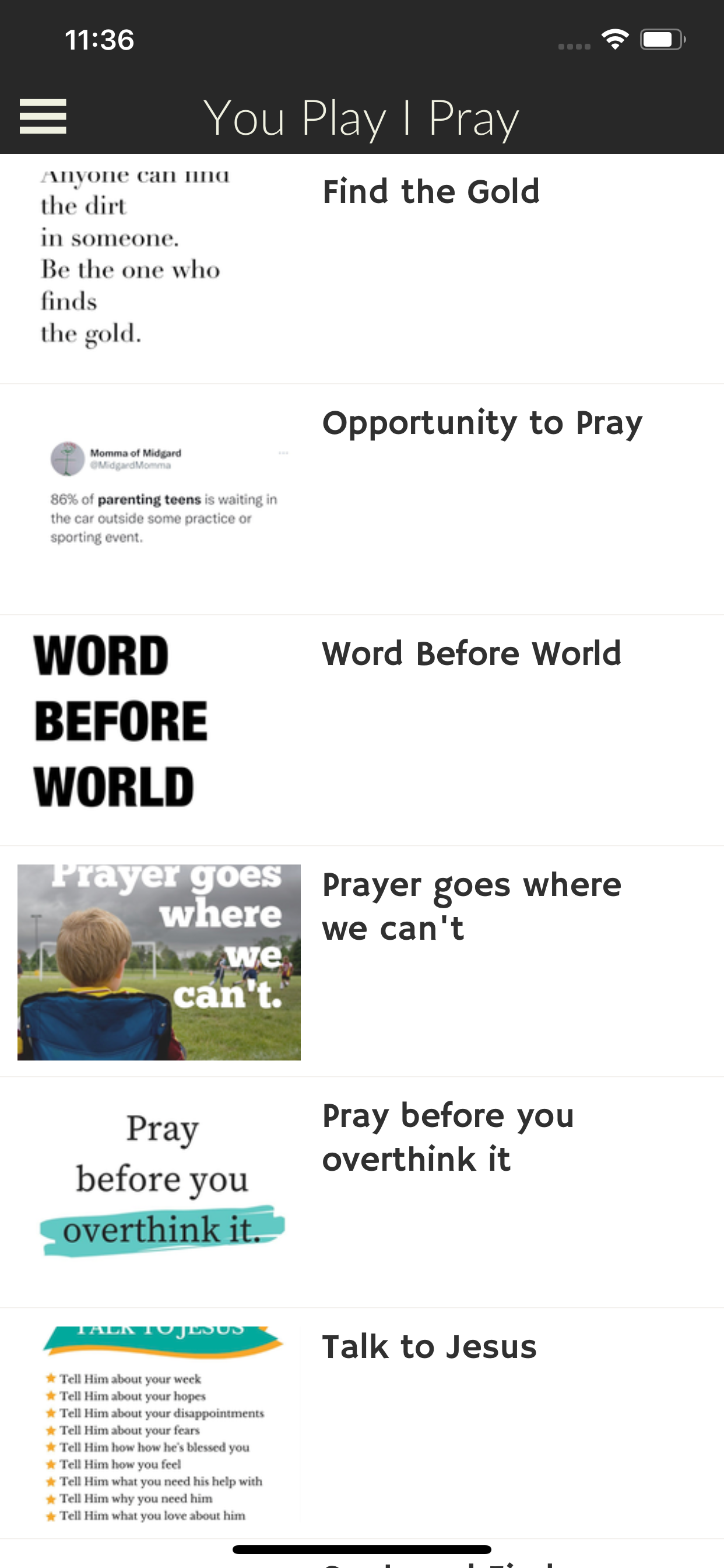 You Play I Pray