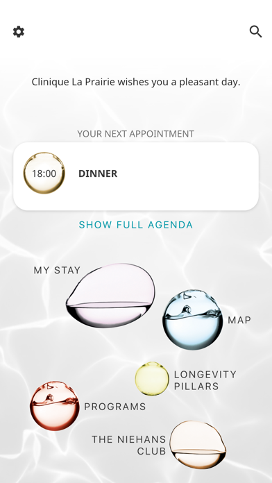 Clinique La Prairie Guest Screenshot