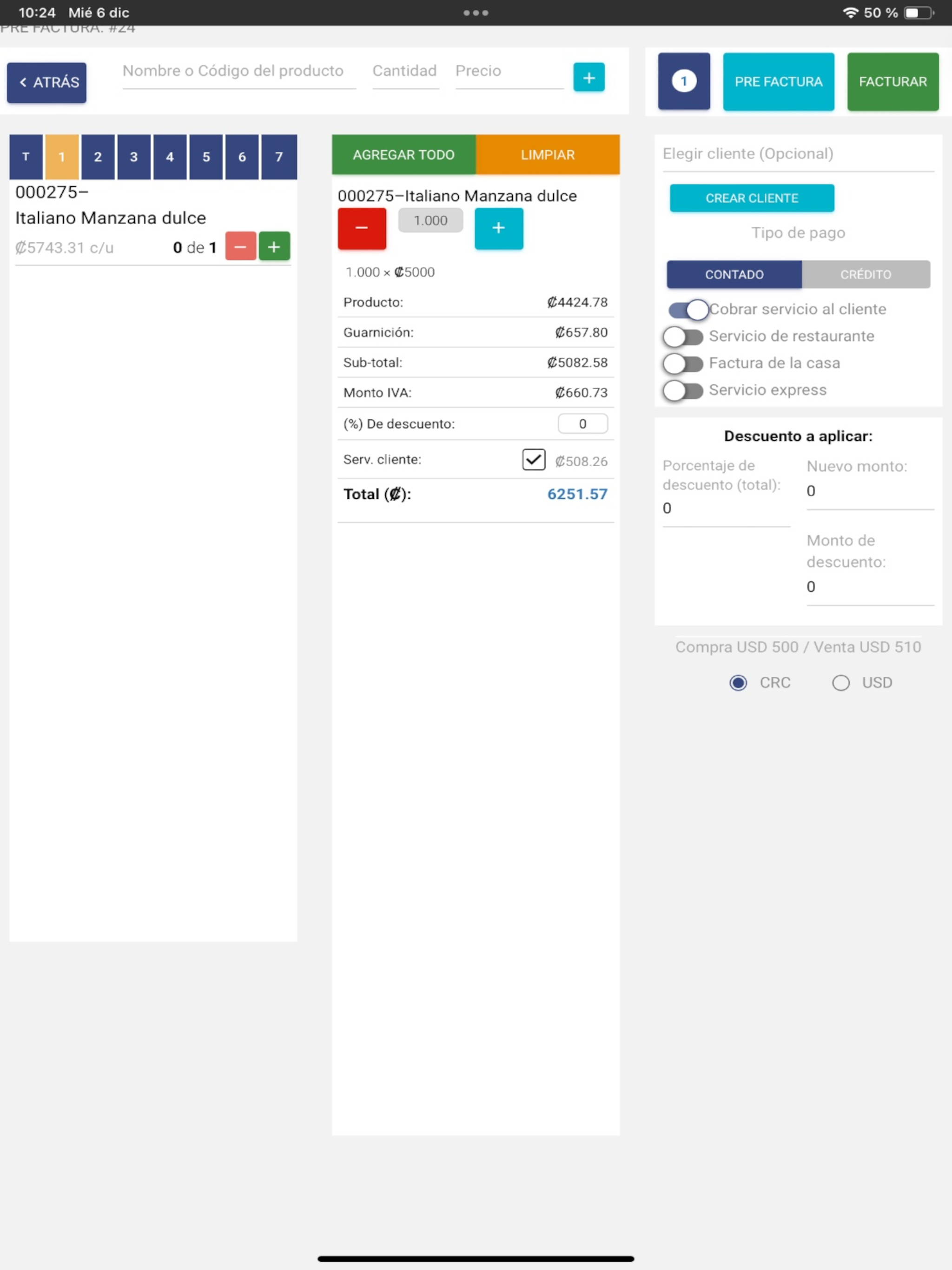 Facture.cr screenshot 9