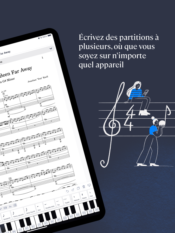 Screenshot #5 pour Flat: Music Score & Tab Editor
