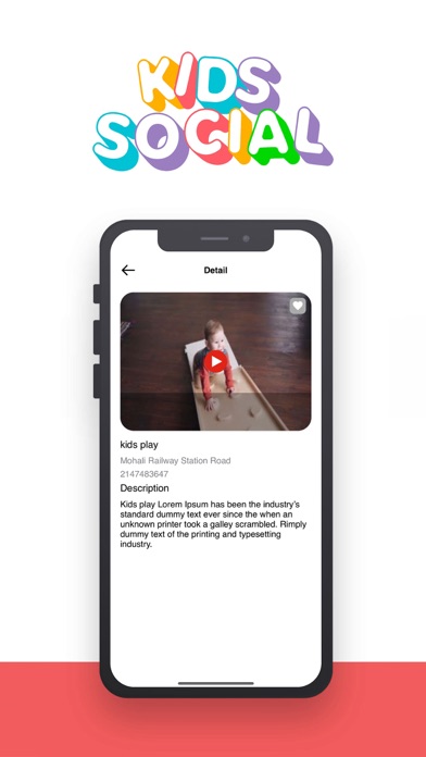 Kids Social Screenshot