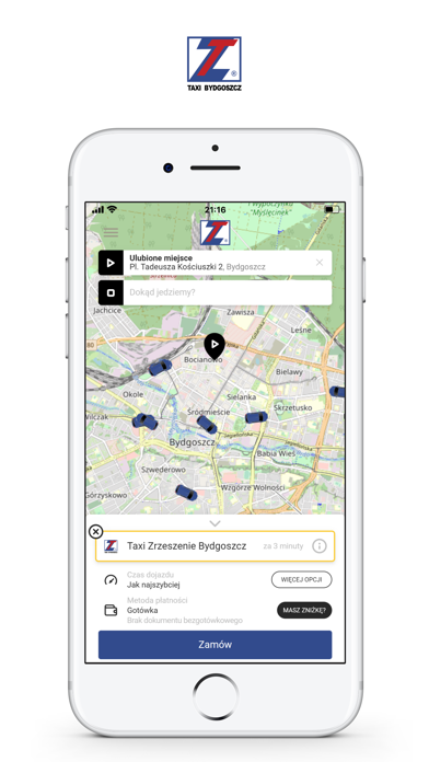 Taxi Zrzeszenie Bydgoszcz Screenshot