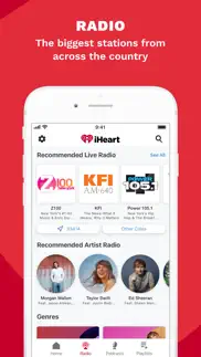 iheart: radio, podcasts, music iphone screenshot 4