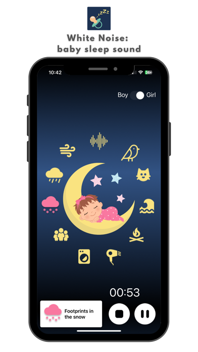 White Noise: Baby Sleep Sound Screenshot