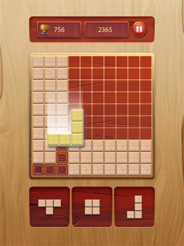 Wood Block: Puzzle Gameのおすすめ画像3
