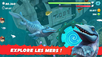 Screenshot #2 pour Hungry Shark Evolution: Survie