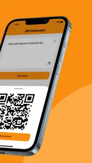 simple qr-code generator iphone screenshot 2