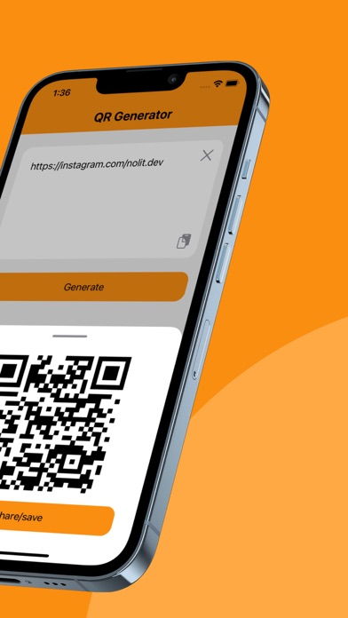 Screenshot #2 pour Simple QR-code Generator