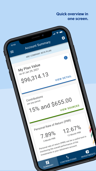 OneAmerica Retirement Screenshot