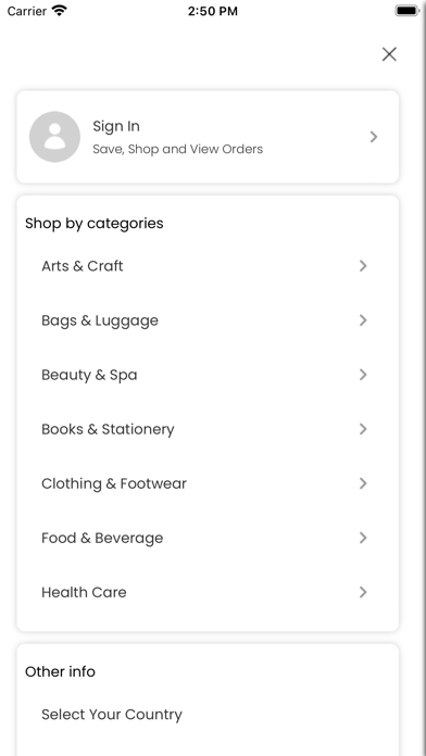 All World Shops Screenshot