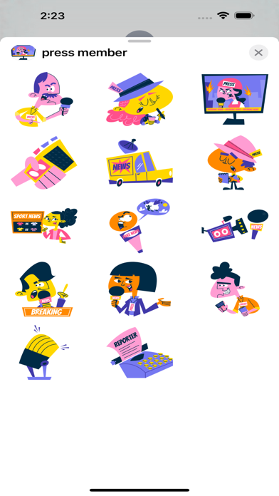 press member Screenshot