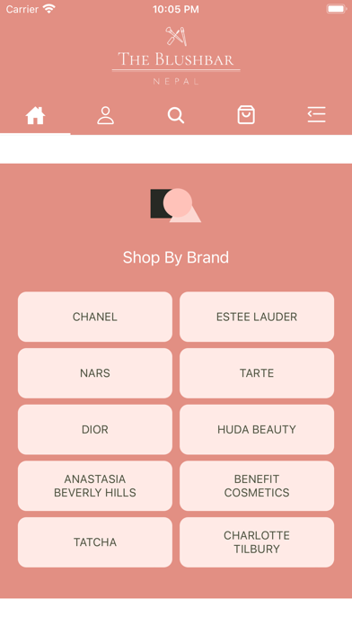 Blushbar Shop Screenshot