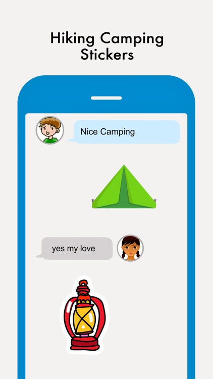 Hiking Camping Stickers screenshot-4