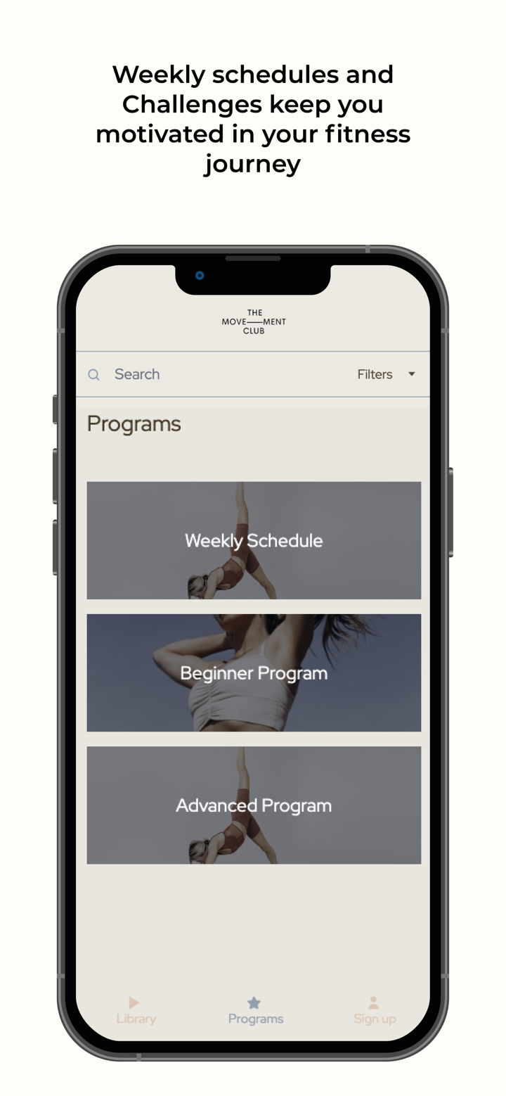 The Movement Club App screenshot 5