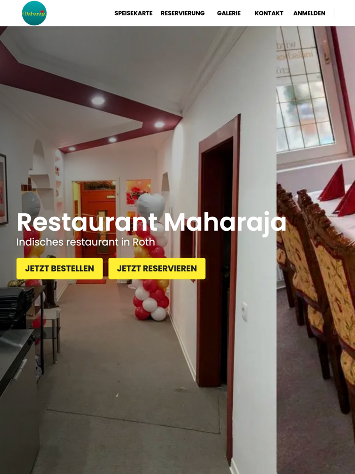 Restaurant Maharaja Roth