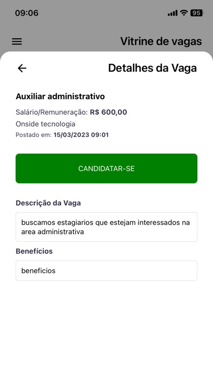 Central de Estágios