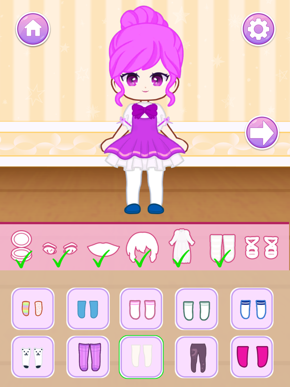 Chibi Style Star Wardrobe