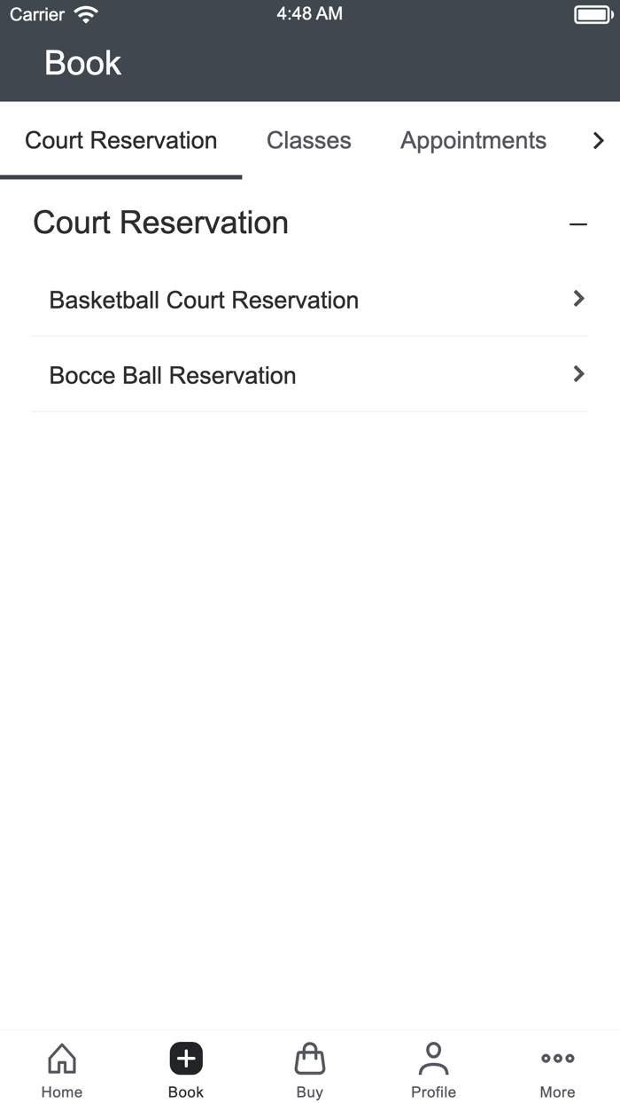 Fitness Center Horizon