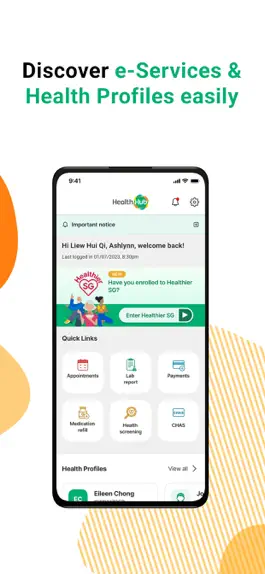 Game screenshot HealthHub SG hack