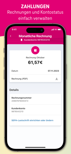 ‎MeinMagenta: Handy & Festnetz Screenshot