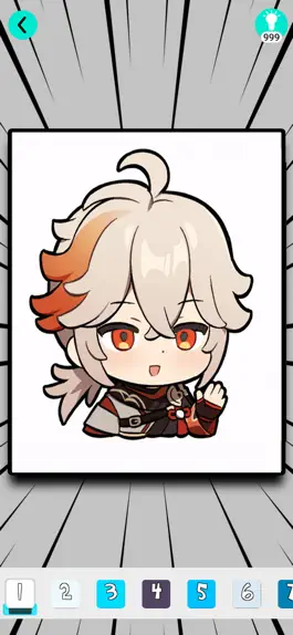 Game screenshot Coloring Bk For Genshin Impact apk