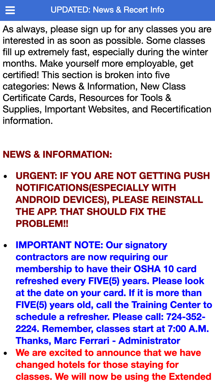 Pennsylvania Laborers Training