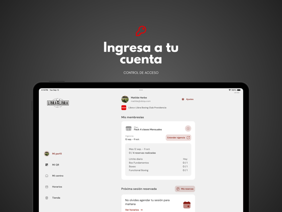 Libra X Libra iPad screenshot