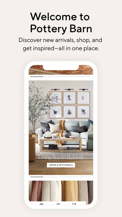 Pottery Barn Screenshot