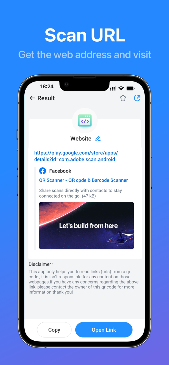 QR Code Barcode Scanner and Read