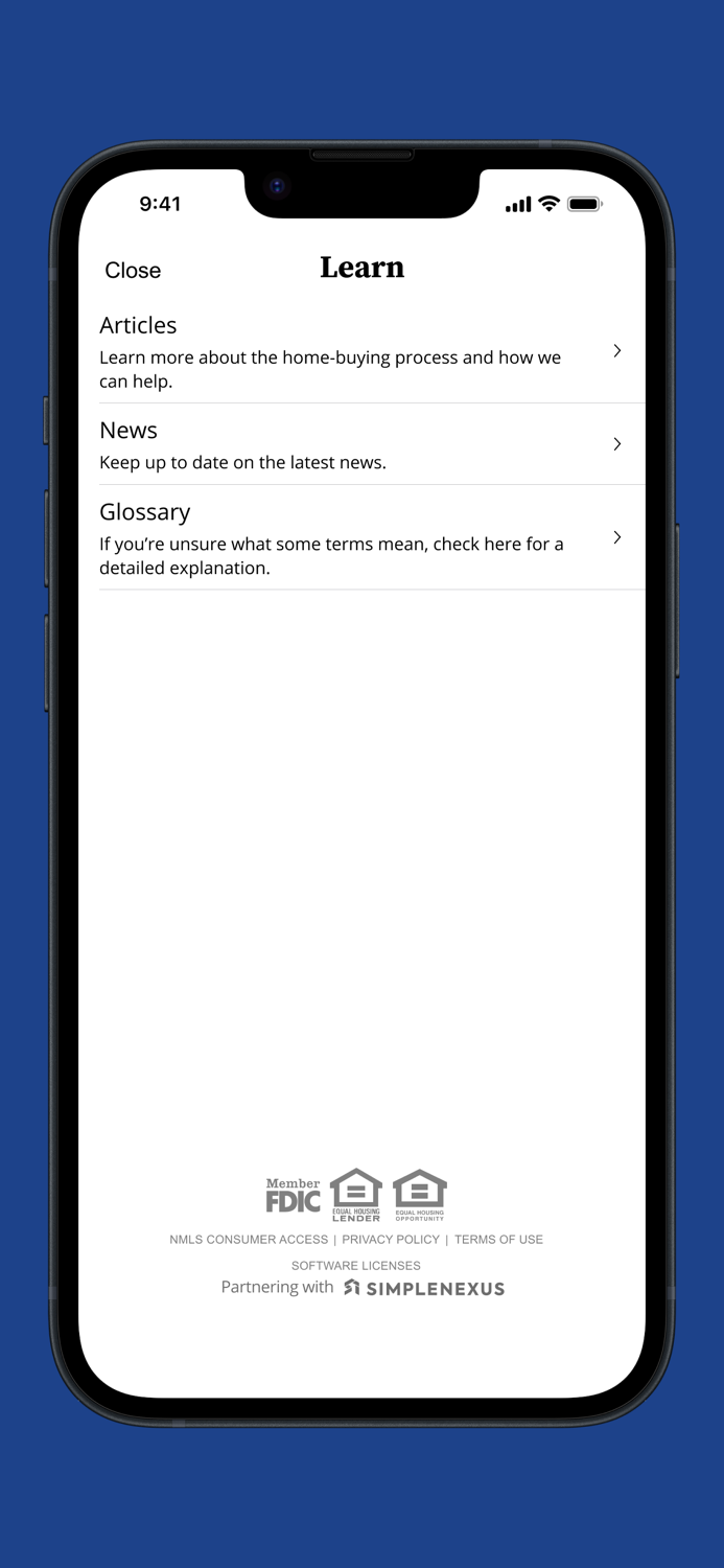 Premier Nationwide Lending App