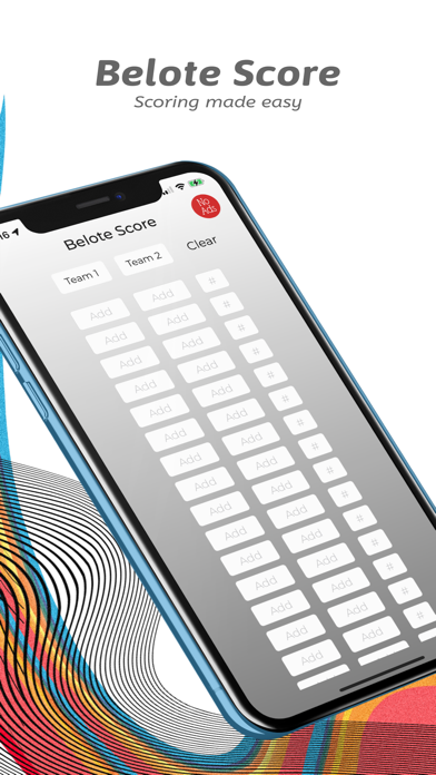 Belote ScoreKeeper Screenshot