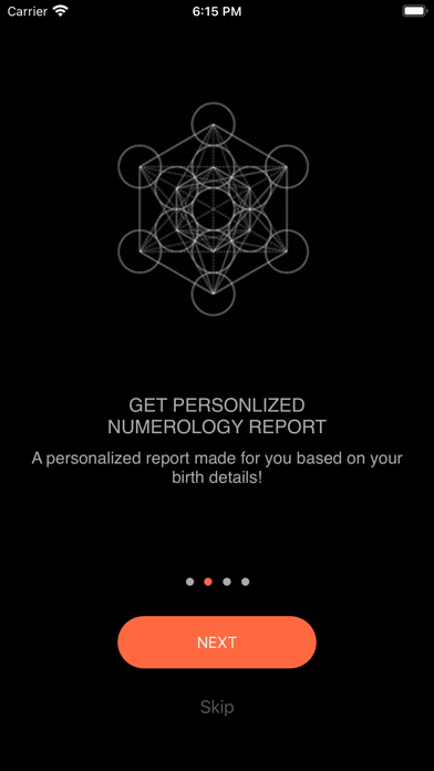 Numerology App Screenshot