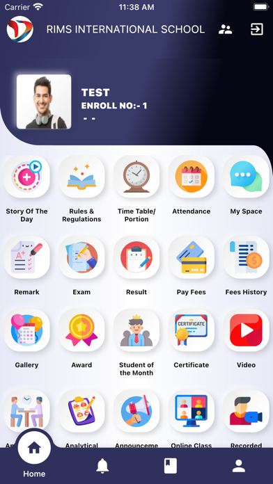 RIMS INTERNATIONAL SCHOOL Screenshot