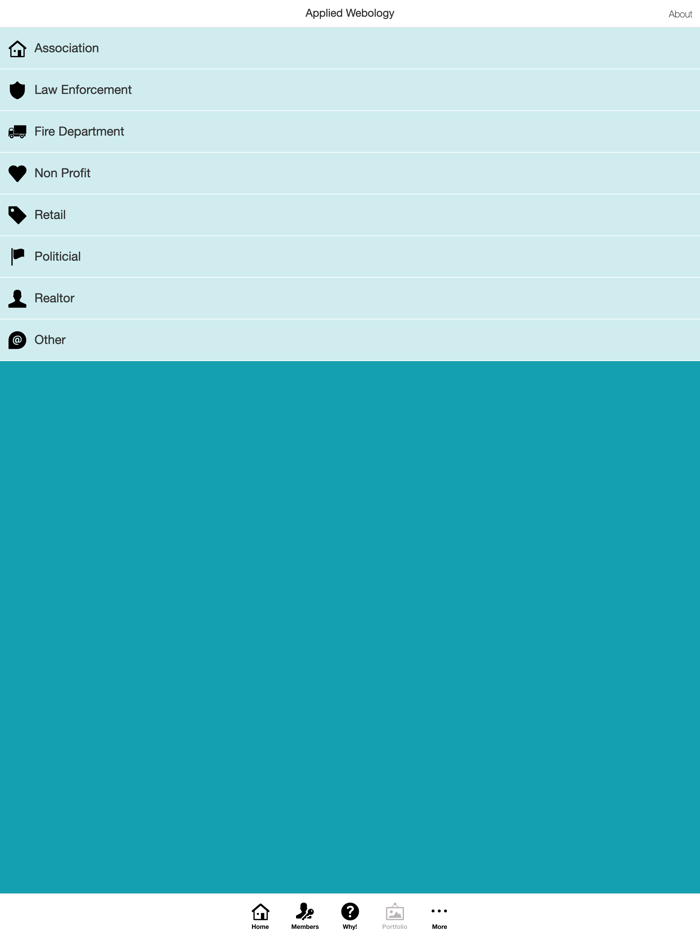 Applied Webology CRM App