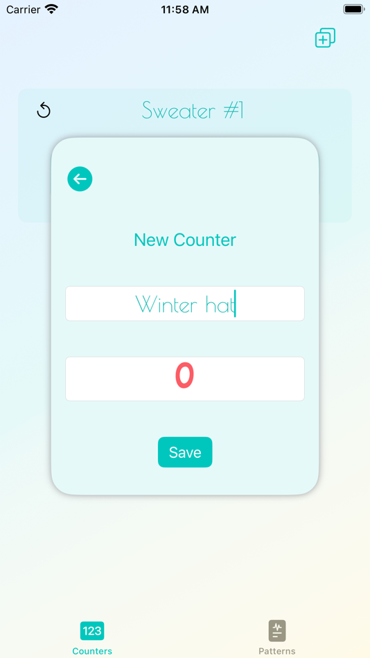 Counters for knitters - 1.0.0 - (iOS)