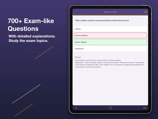 NBDHE Exam Prep 2025 iPad screenshot 2 - Medical app