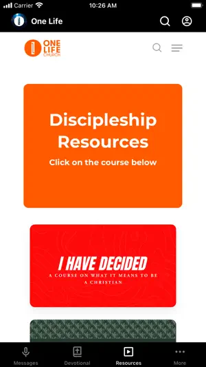 One Life Church Resources screenshot 3